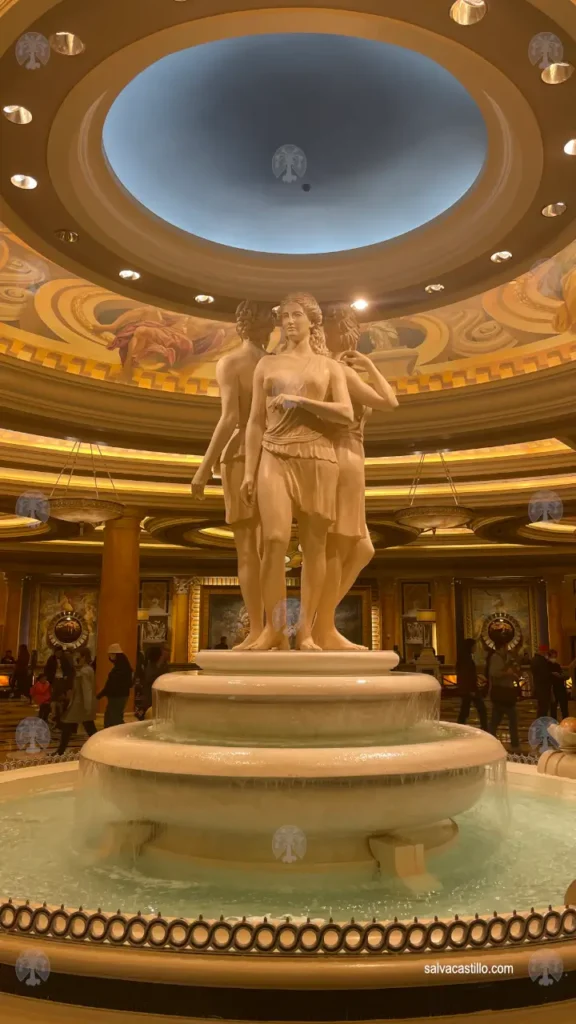 Las Vegas - Caesar's Palace Casino - The Three Graces
