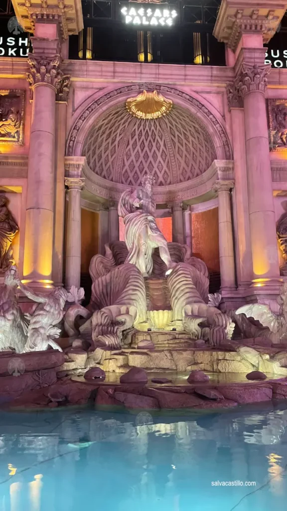 Las Vegas - Caesar's Palace Casino - Fontana Di Trevi