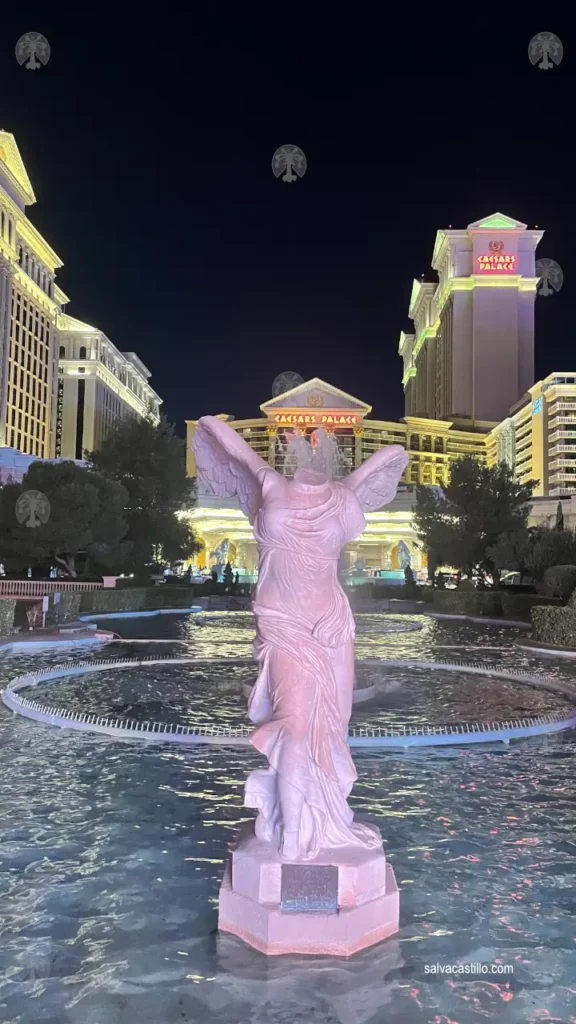 Las Vegas - Caesar's Palace Casino - Winged Victory of Samotracia