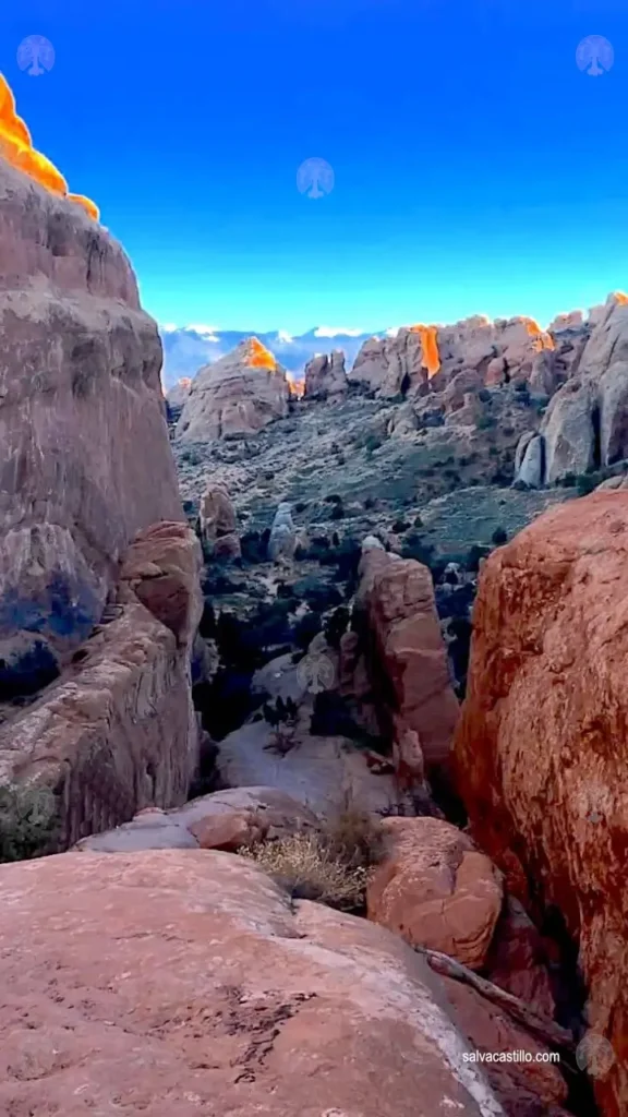 EEUU Utah Arches Mountain Trail